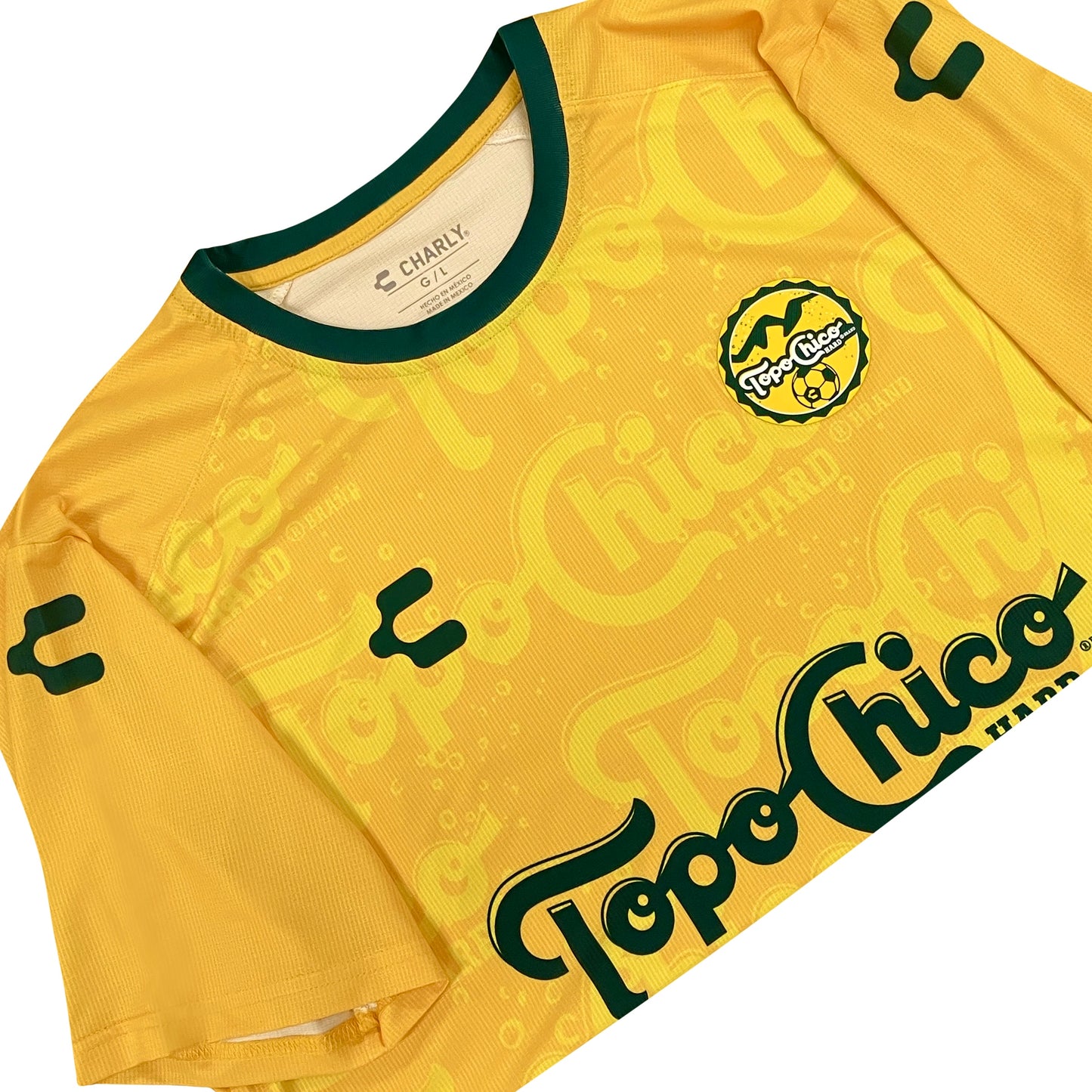 Topo Chico Hard x Charly Yellow Jersey